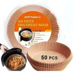 Air Fryer Parchment Paper Liners For Baking, Frying And Cooking