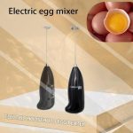 OIPETLUCK Hand-held Egg Mixer Egg Whisk Milk Foamer Frother