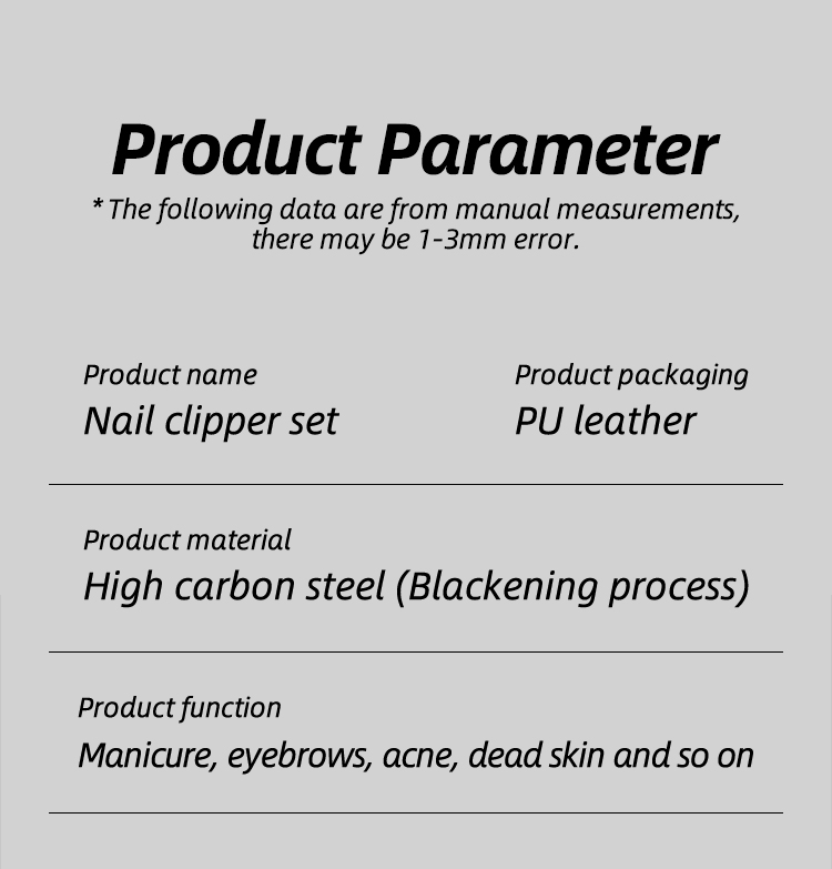 Factory-Produced Manicure & Pedicure Set Special Household Nail Clippers With Ear Gouge & Nail Groove Tool for Men's Pedicure