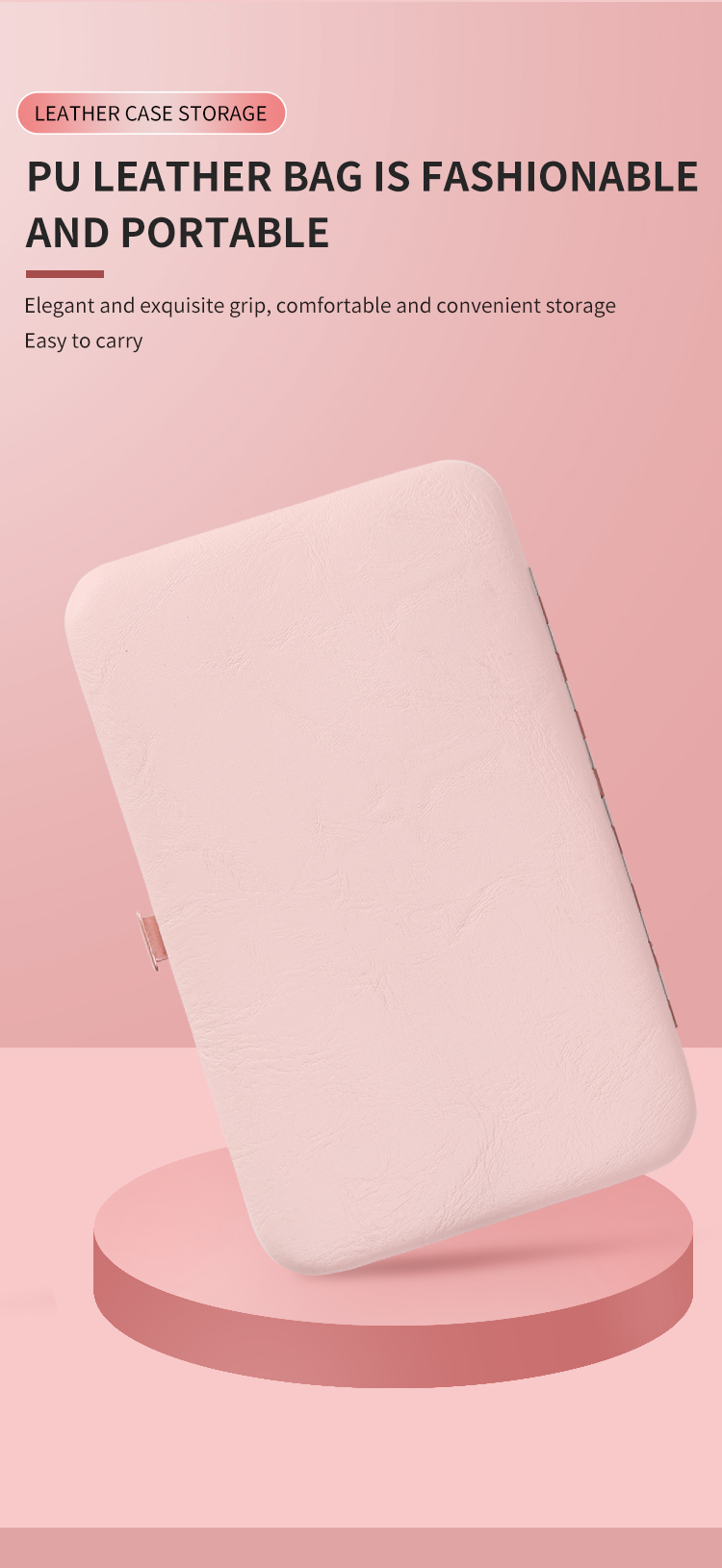 2025 New YD Professional Girl Nail Clipper Kit 15 Pcs Manicure Set for Women