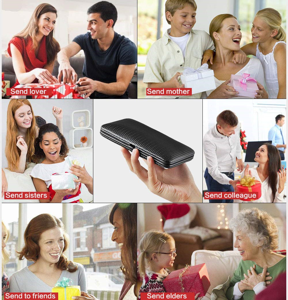 Professional 18 Piece Manicure and Pedicure Set Nail Clippers with Black Leather Travel Case Grooming Manicure Pedicure Set