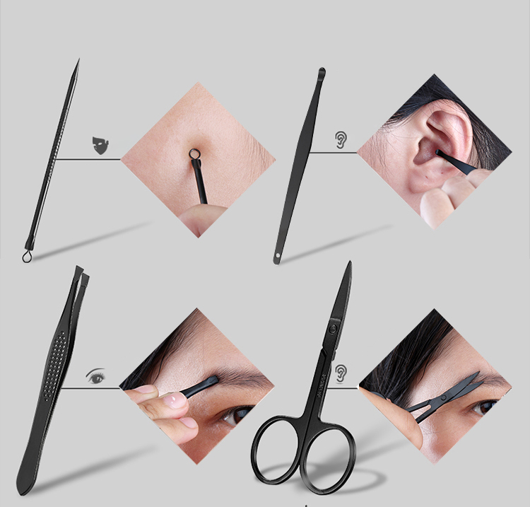 Factory-Produced Manicure & Pedicure Set Special Household Nail Clippers With Ear Gouge & Nail Groove Tool for Men's Pedicure