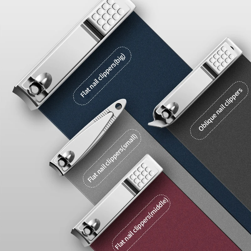 19 in 1 Professional Stainless Steel Nail Clipper Travel Grooming Kit Manicure & Pedicure Set Personal Care Tools