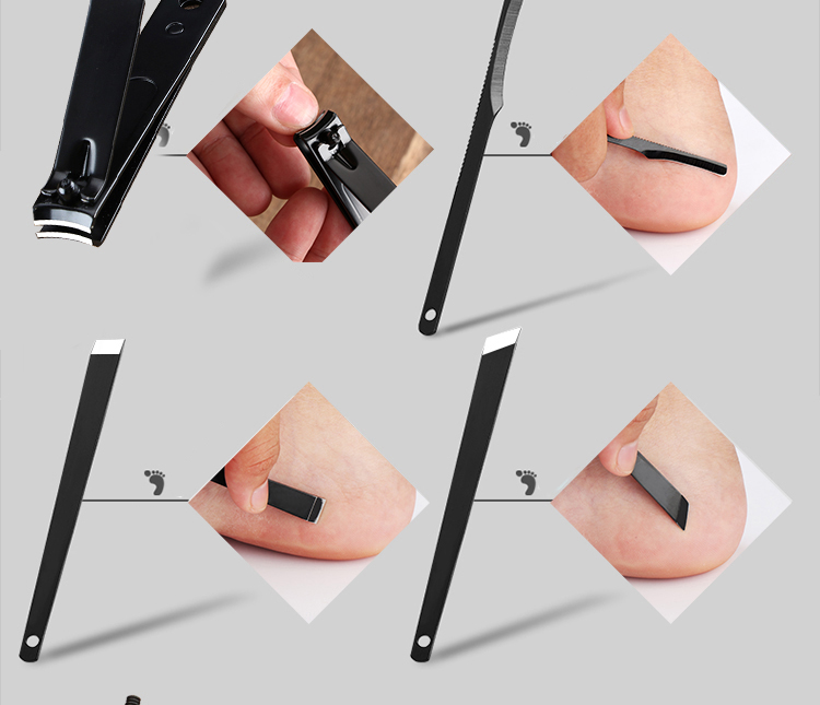 Factory-Produced Manicure & Pedicure Set Special Household Nail Clippers With Ear Gouge & Nail Groove Tool for Men's Pedicure