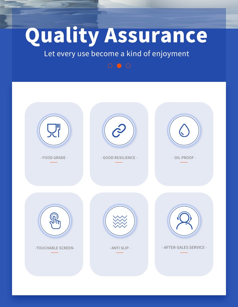 Disposable black nitrile gloves for mechanical maintenance kitchen food processing chef cooking waterproof and oil resistant