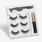 Magnetic EyeLashes Thick Eye Lashes Magnetic Eyeliner & Lashes 3 Pair