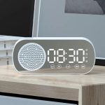 Multifunctional Bluetooth Speaker With Digital Alarm Clock