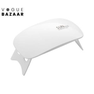 Mini UV LED Nail Dryer Lamp Nails Curing 6W Mini USB Portable Lamp 2 Modes White