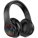 B39 Foldable Design Headset With Blinking LED Lights