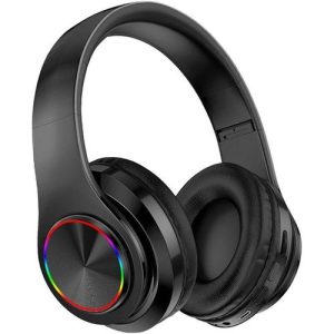 B39 Foldable Design Headset With Blinking LED Lights