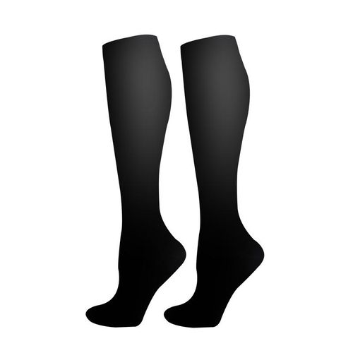 6 pairs knee-high compression socks for women men circulation running nursing - Image 2