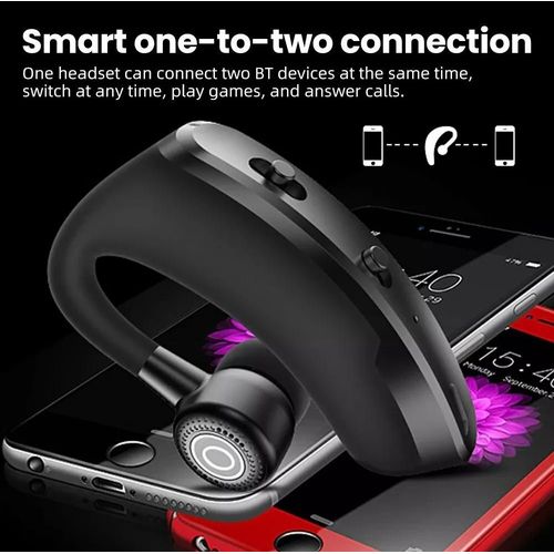 Wireless Stereo Earphone Wireless Earpiece 5 3 Bluetooth Earbùds Earphones Earpòds Single Aìrpods Wireless Slide Earphones One Ear 0 Bud Cover For Android And Iphone àirpods Blootooth (v9) - Image 2