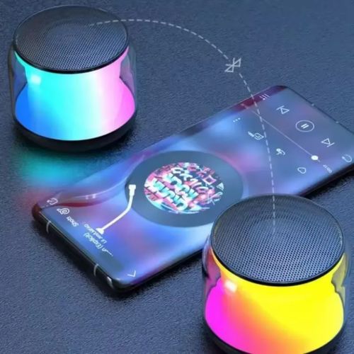Portable Speaker With Mixed RGB LED Mini Smart BT Speaker - Image 3