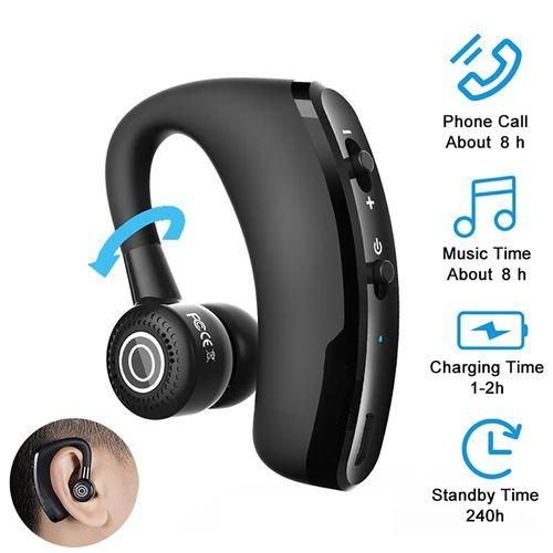 Wireless Stereo Earphone Wireless Earpiece 5 3 Bluetooth Earbùds Earphones Earpòds Single Aìrpods Wireless Slide Earphones One Ear 0 Bud Cover For Android And Iphone àirpods Blootooth (v9) - Image 3