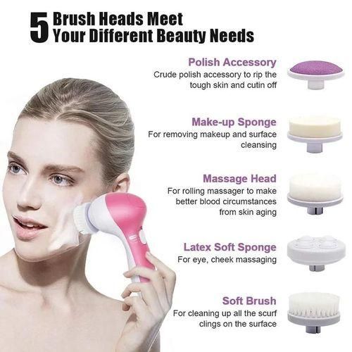 5 In 1 Electric Face Cleansing Brush - Image 4