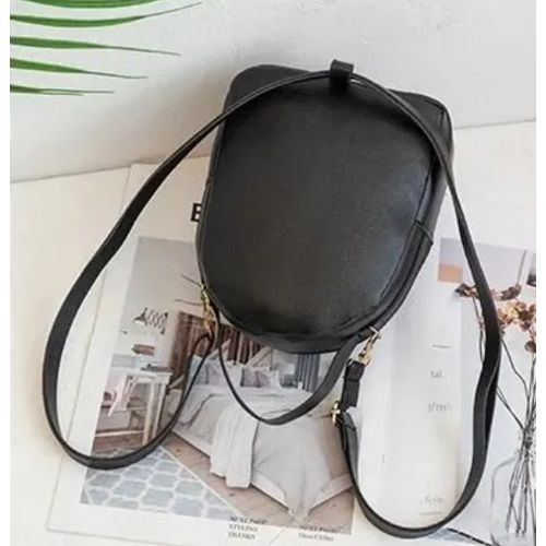 Mini Backpack Swan Hanging Small Backpack Bookbag Ladies Satchel Bags - Image 4