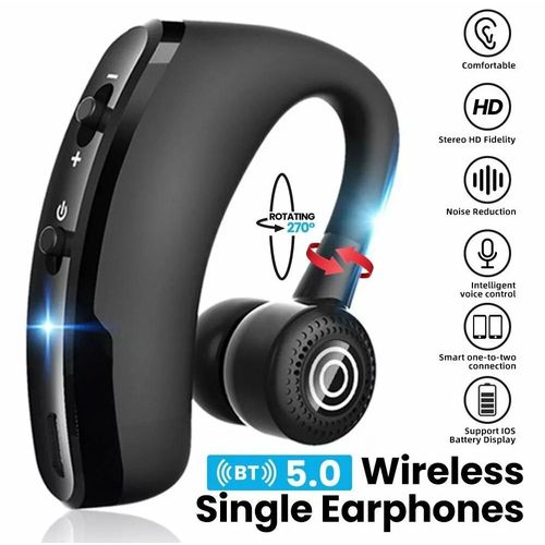 Wireless Stereo Earphone Wireless Earpiece 5 3 Bluetooth Earbùds Earphones Earpòds Single Aìrpods Wireless Slide Earphones One Ear 0 Bud Cover For Android And Iphone àirpods Blootooth (v9) - Image 4
