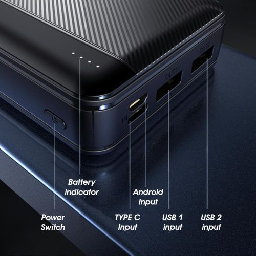 EasyPie 20000mAh Dual Fast Charge 64W Type-C And Micro-USB Portable Power Bank - Image 4