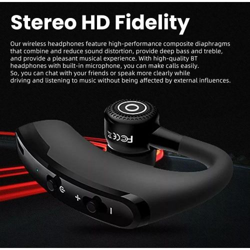 Wireless Stereo Earphone Wireless Earpiece 5 3 Bluetooth Earbùds Earphones Earpòds Single Aìrpods Wireless Slide Earphones One Ear 0 Bud Cover For Android And Iphone àirpods Blootooth (v9) - Image 6