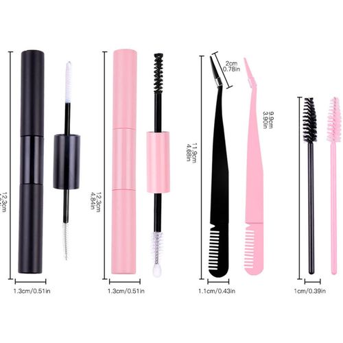 DIY Eyelash Extension Kit Single Cluster False Lashes 280pcs Lash Clusters 8-16mm - Image 8