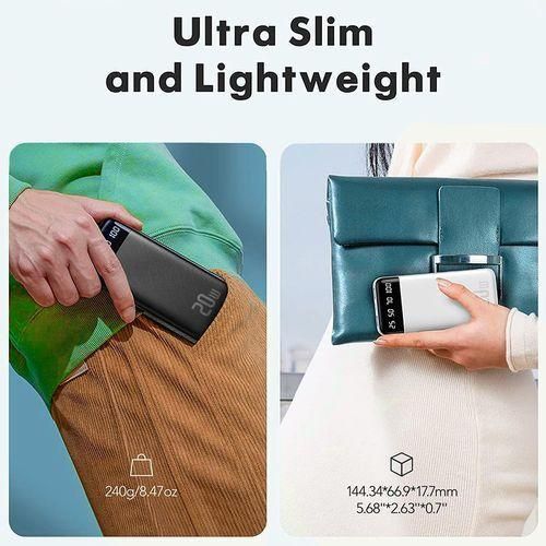 VIC 20000mAh Power Banks Portable Charger Ultra Slim Battery Pack( Type C Input) - Image 8